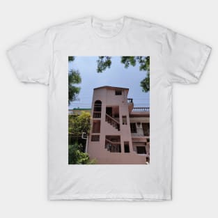 pretty pink building T-Shirt